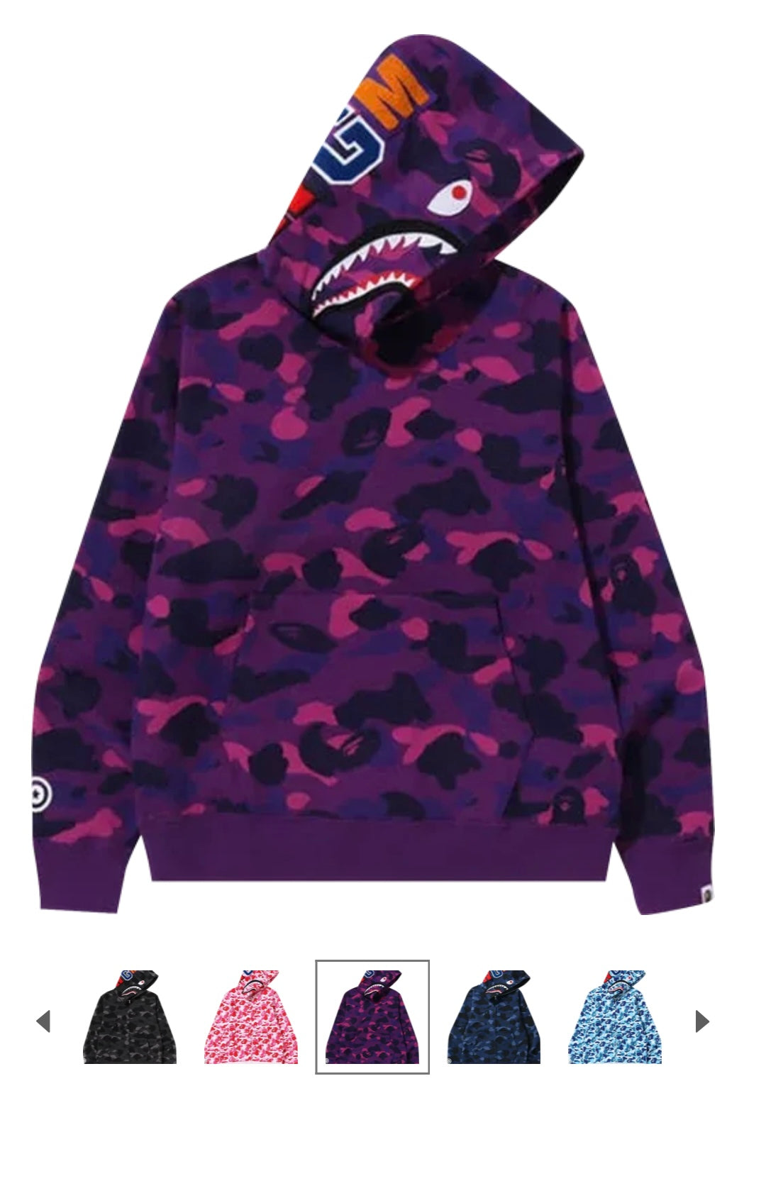 Bape Hoodies (90% passing)