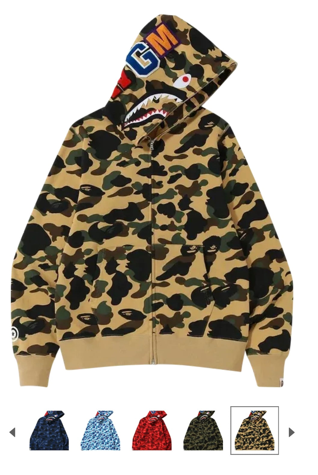 Bape Hoodies (90% passing)